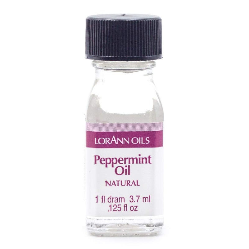 LorAnn Oils LorAnn Peppermint Oil SS Natural Flavor, 1 dram bottle (.0125 fl oz - 3.7ml - 1 teaspoon) - Image 1